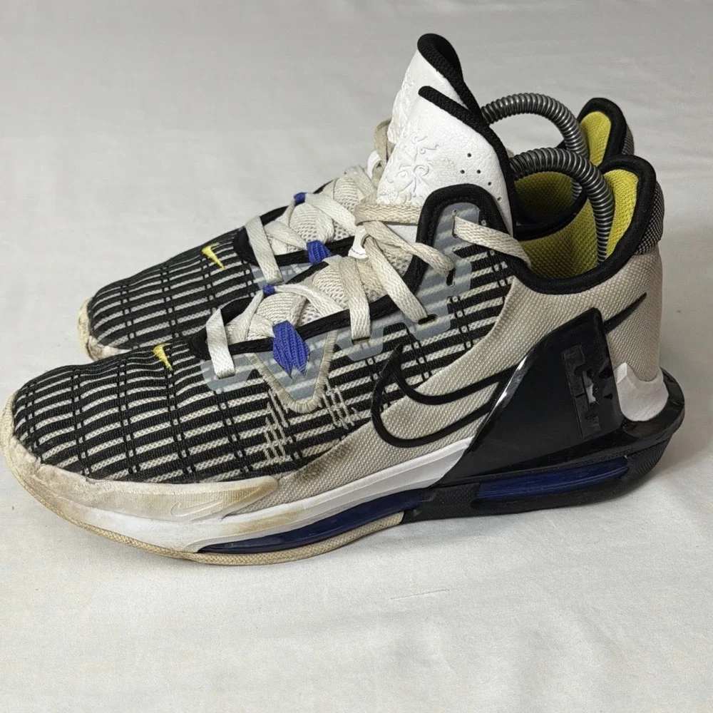 Nike LeBron Witness 6 'White Persian Violet' Men's Basketball CZ4052-100‎ Size 7